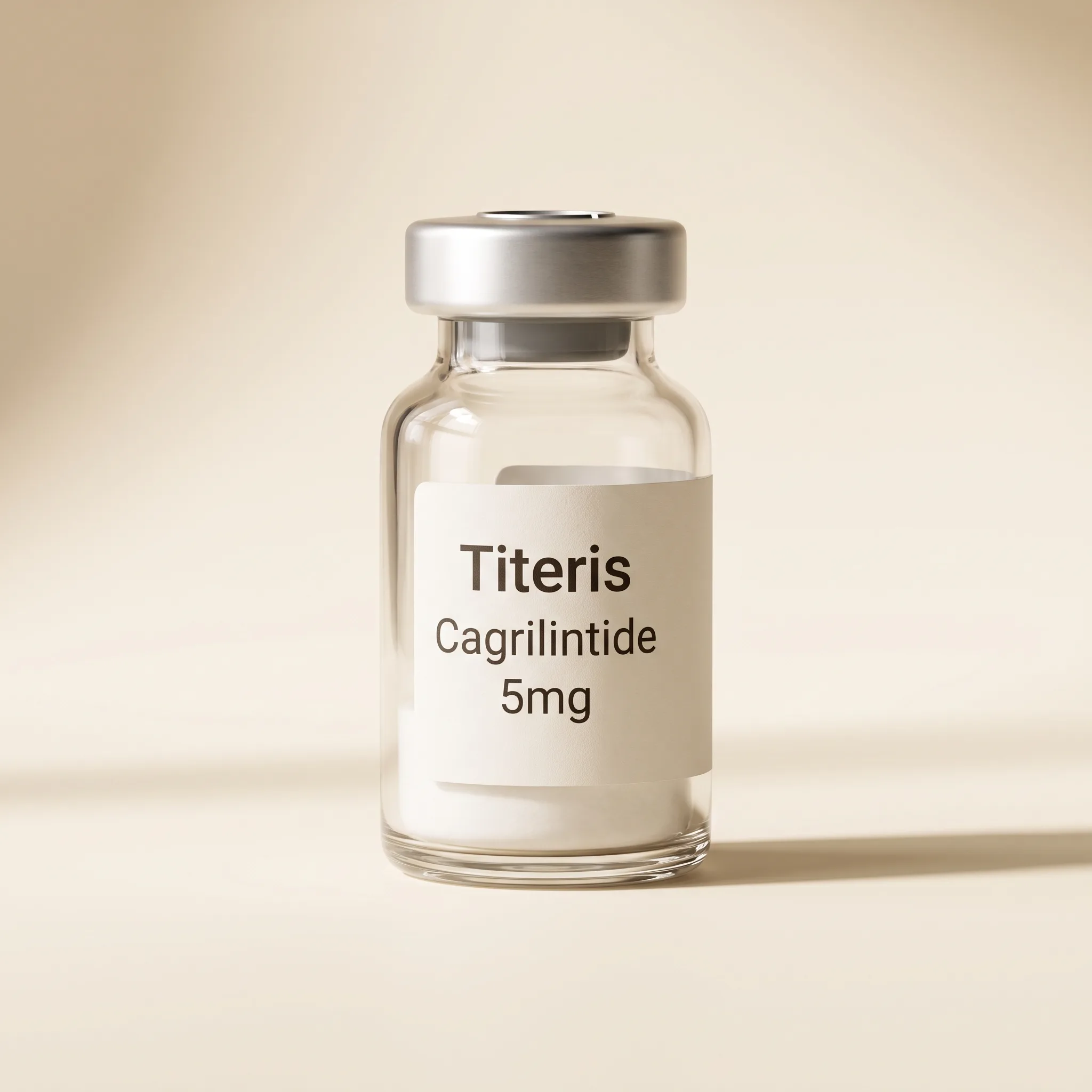 Cagrilintide research compound vial — Titeris