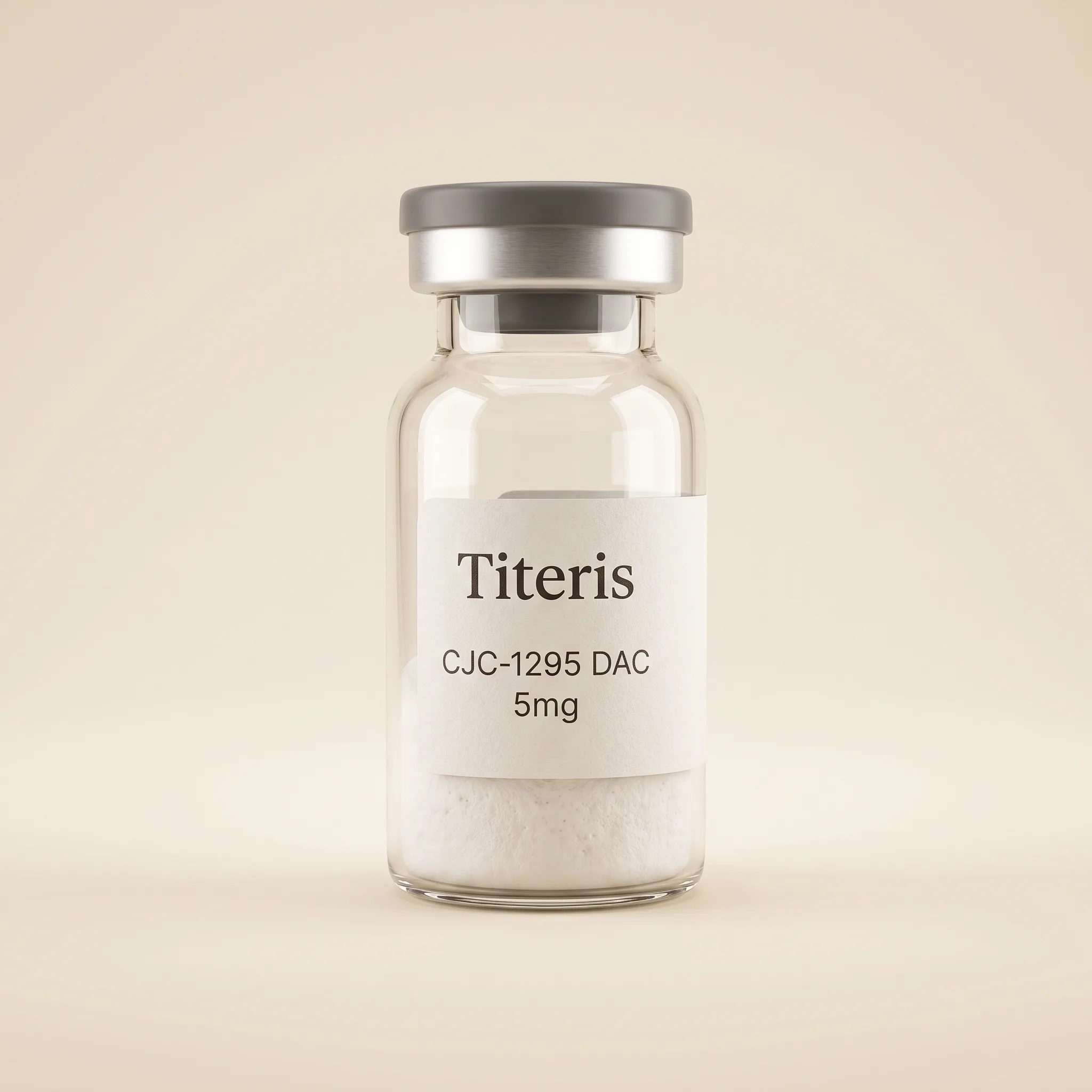 CJC-1295 with DAC research compound vial — Titeris