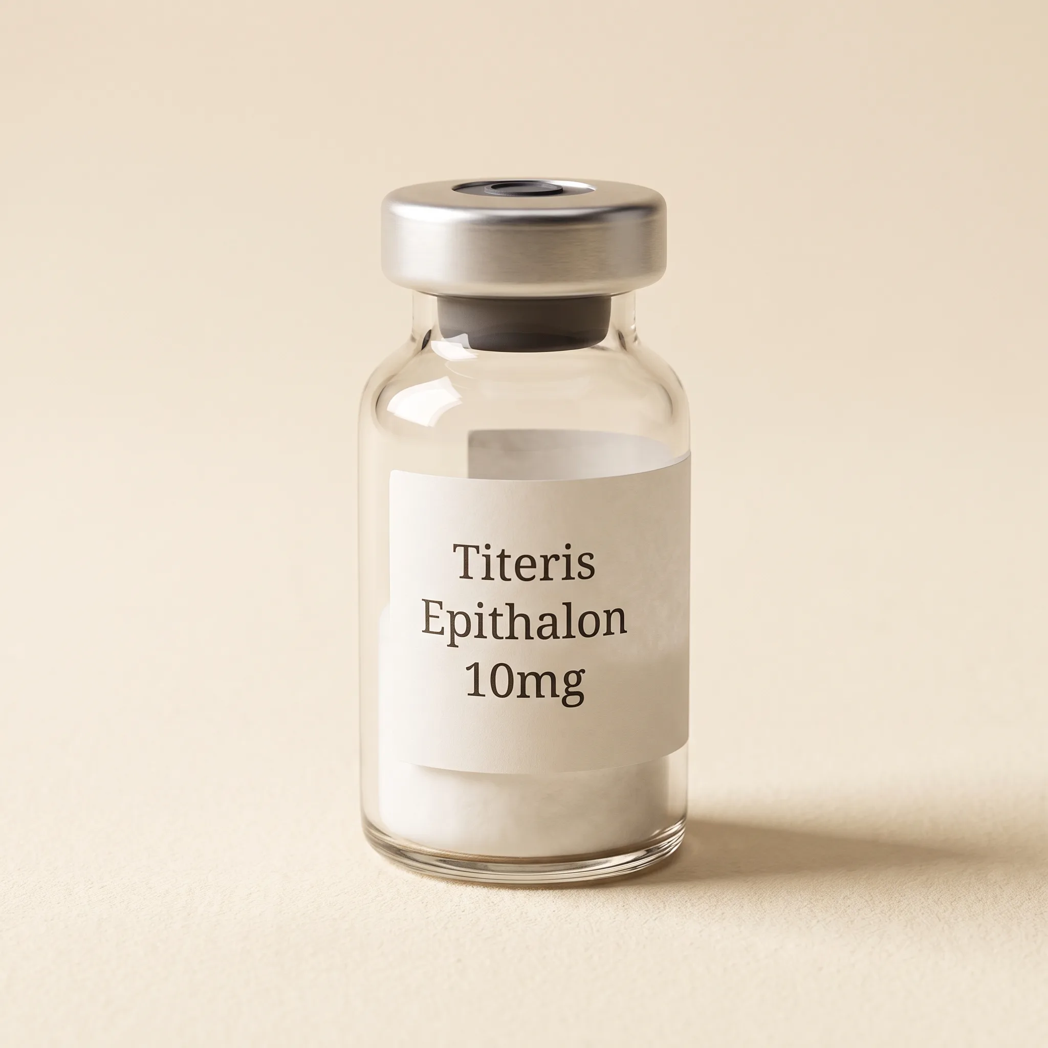 Epithalon research reference compound vial — Titeris