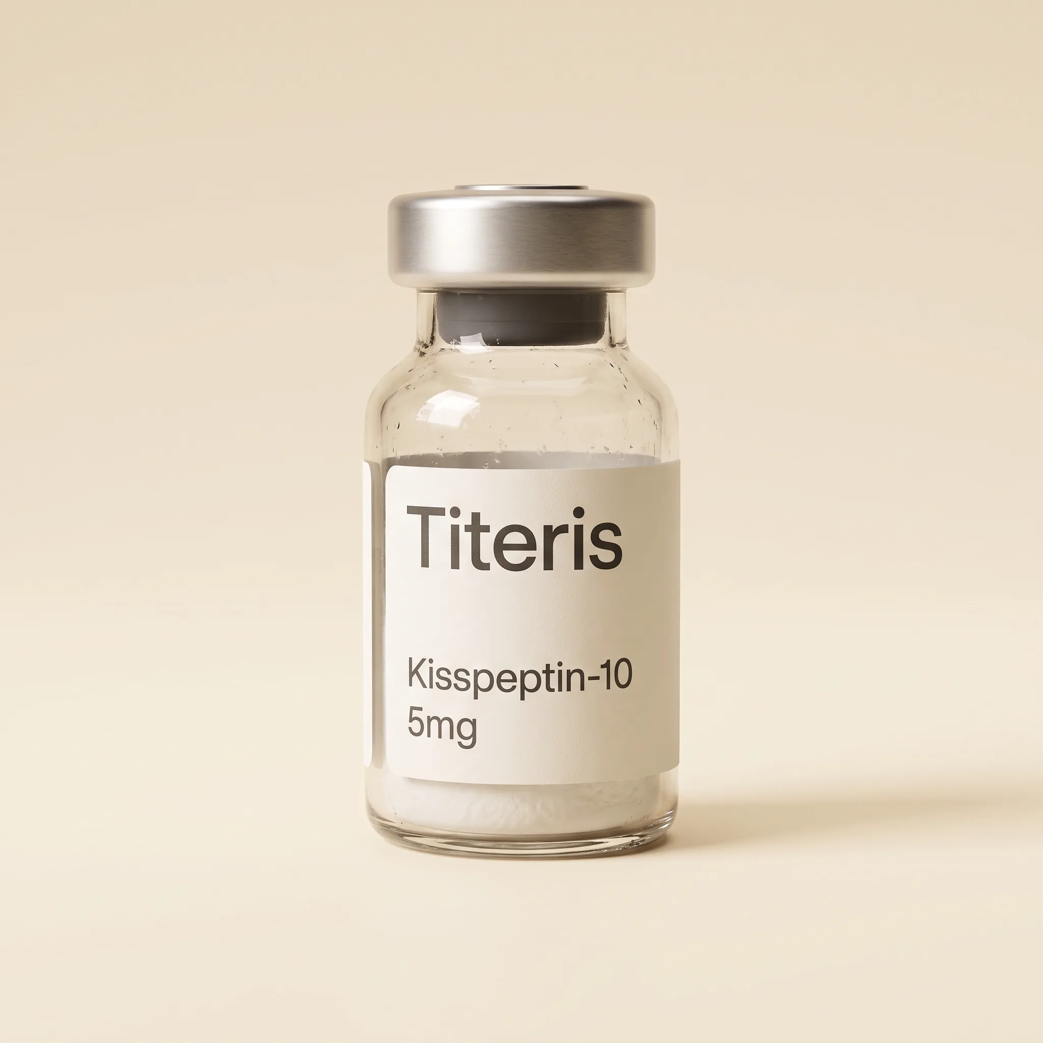 Kisspeptin-10 research reference compound vial — Titeris