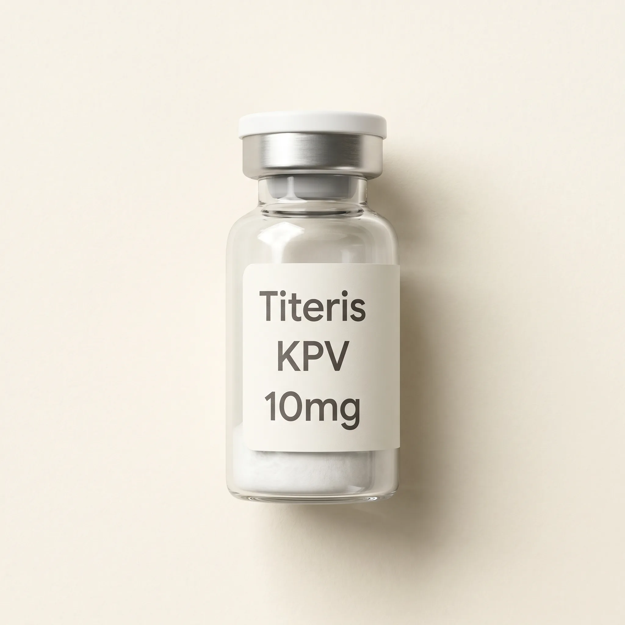 KPV research compound vial — Titeris