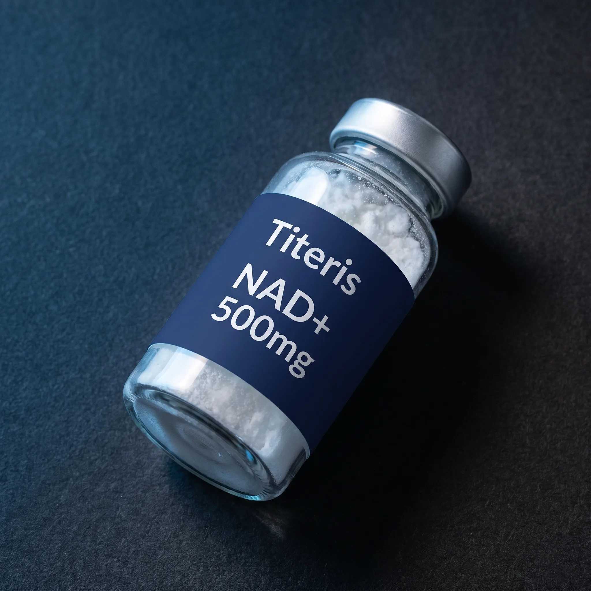 NAD+ research compound vial — Titeris