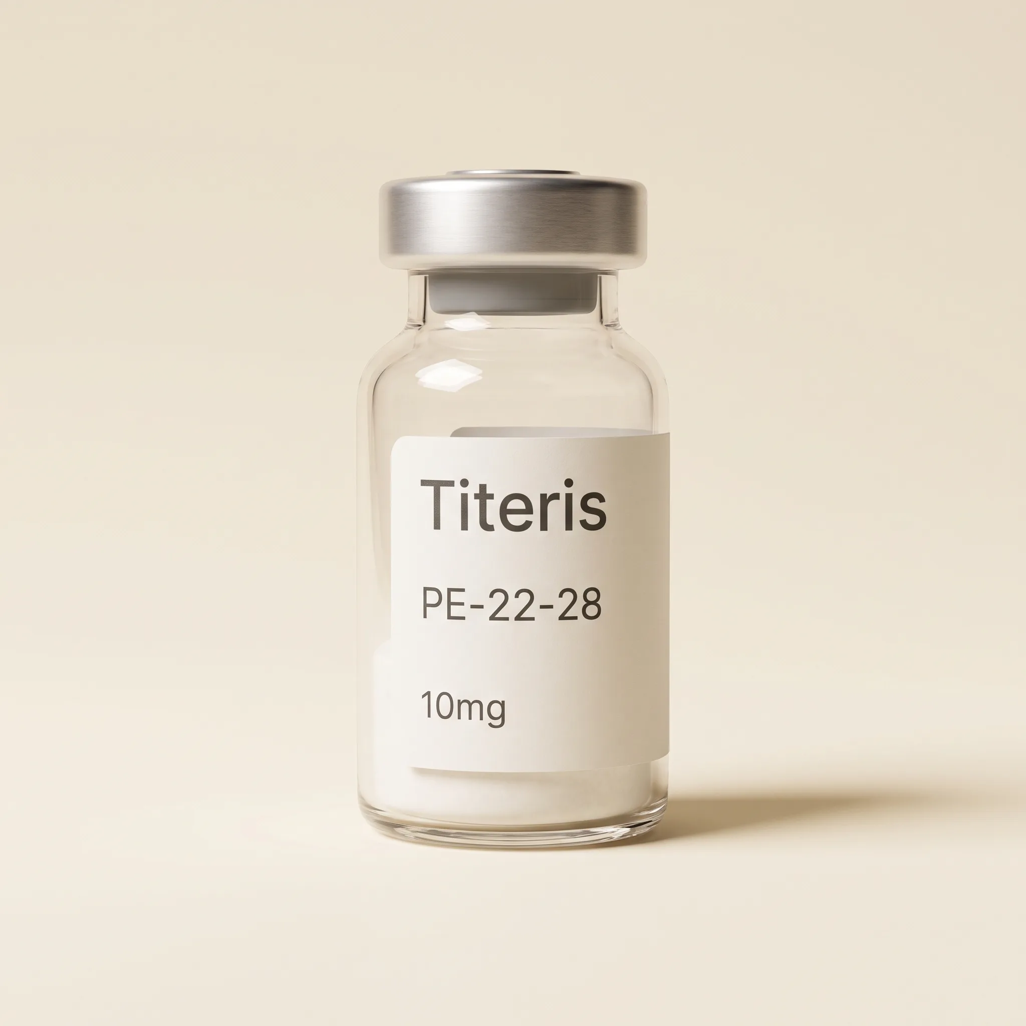 PE-22-28 research reference compound vial — Titeris