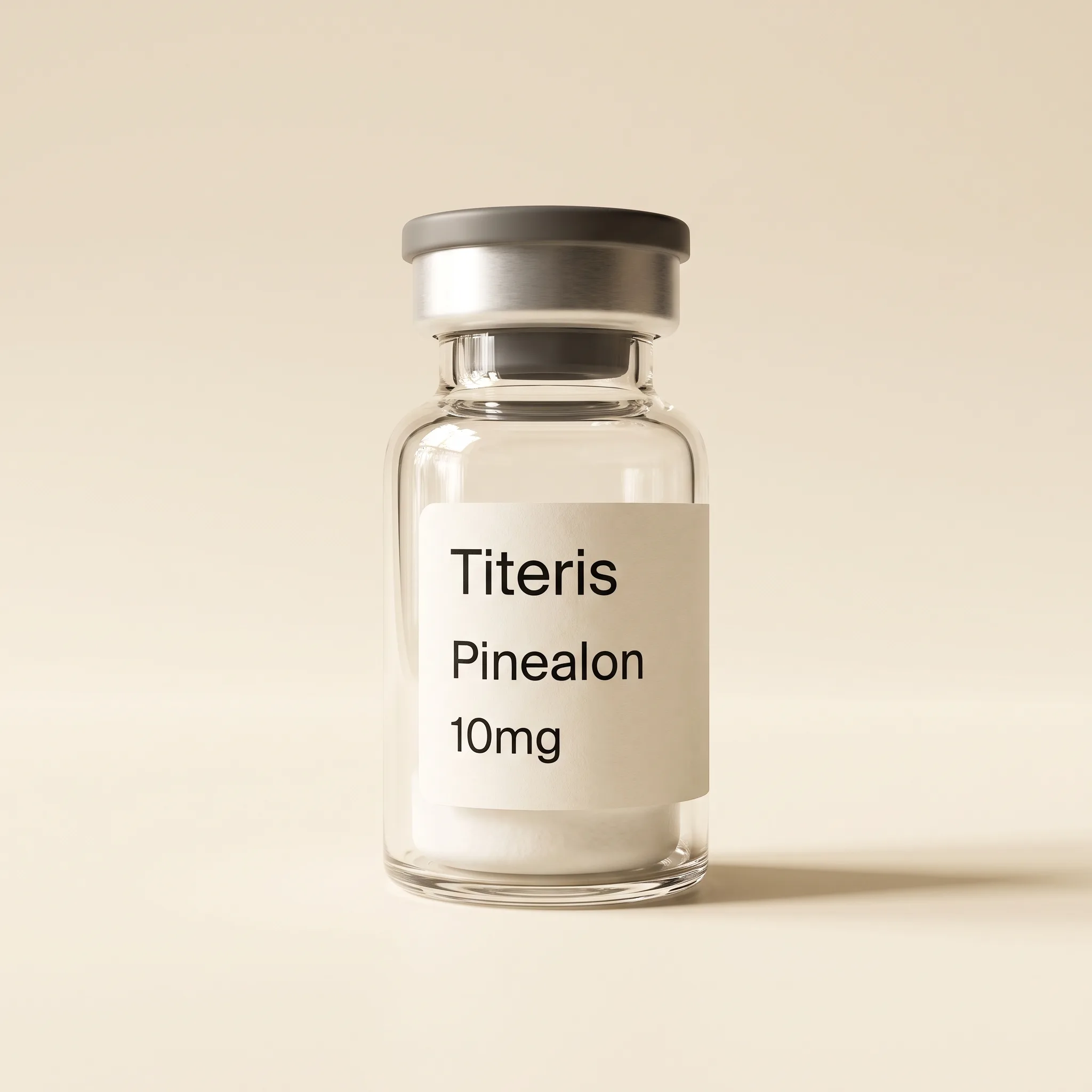 Pinealon research reference compound vial — Titeris