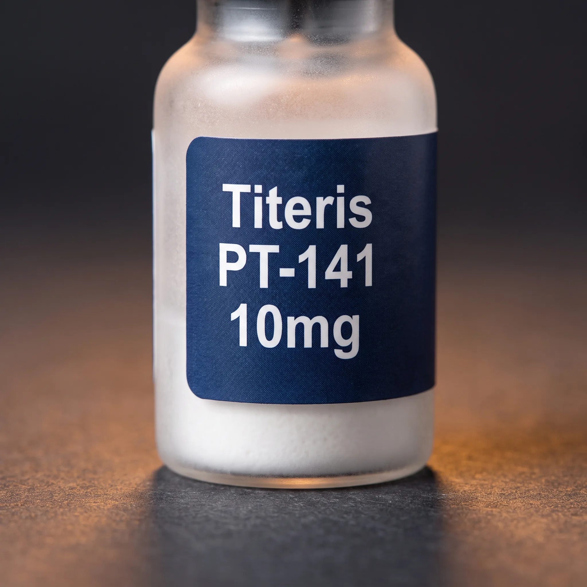 PT-141 research peptide vial — Titeris
