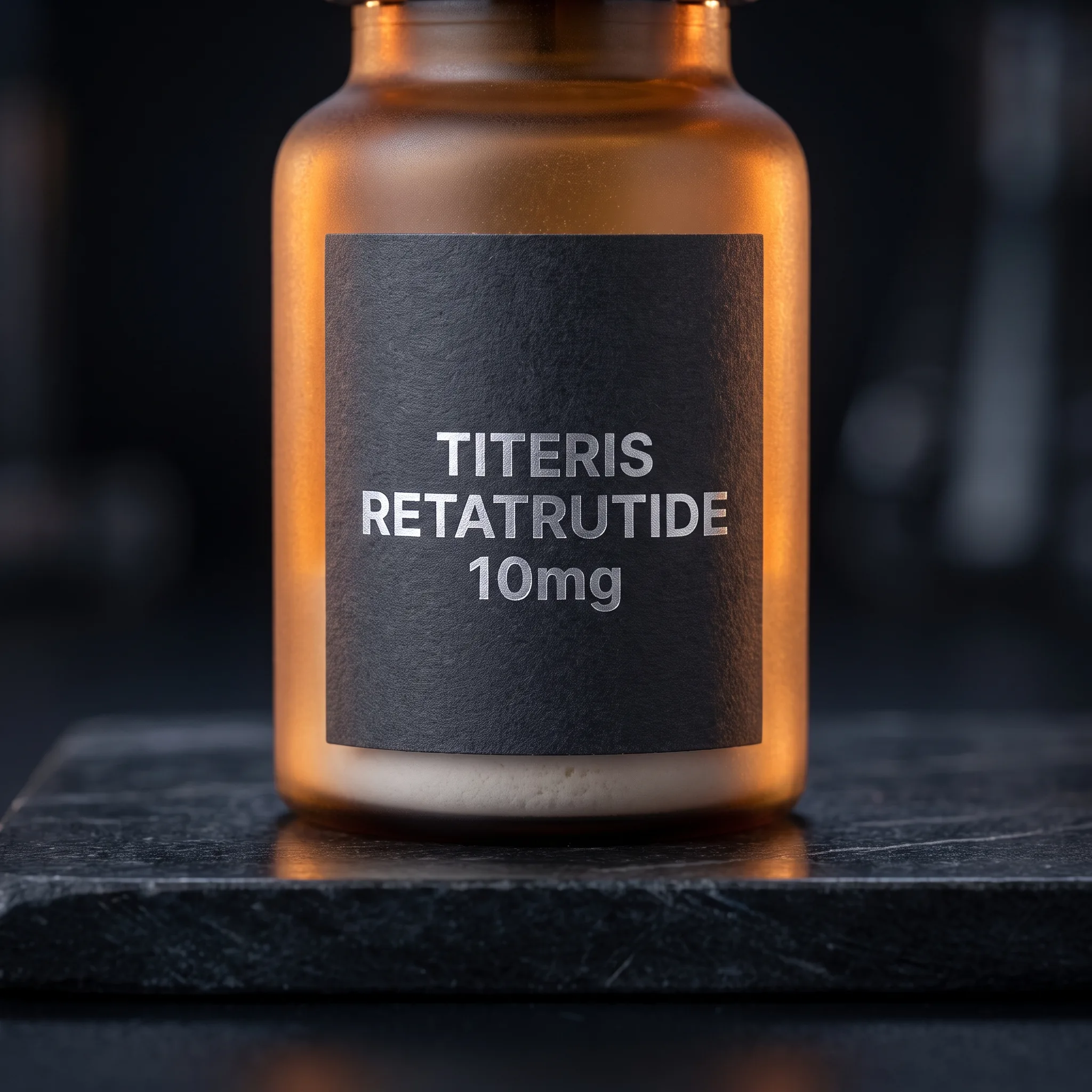 Retatrutide research compound vial — Titeris